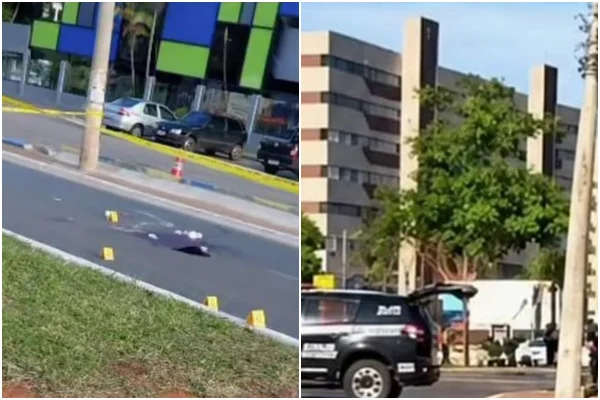 Homem é esfaqueado em frente a escola no Gama
