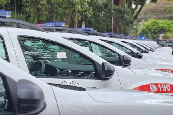Viaturas da Polícia Militar de São Paulo