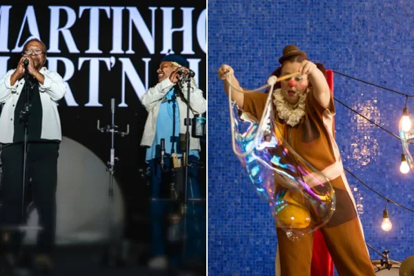 Martinho da Vila e Mart’nália se apresentam em BH; Circovolante leva circo e palhaçaria a Mariana