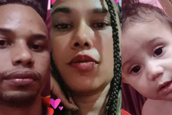 Homem, criança e mulher pardos - Metrópoles