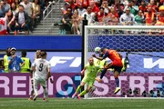 A Espanha derrotou a Áustria pelos 16 avos de final da Copa do Mundo