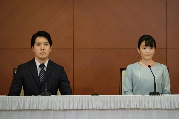 Kei Komuro e princesa Mako