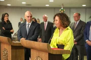 A primeira ministra negra a fazer parte do TSE, Edilene Lobo