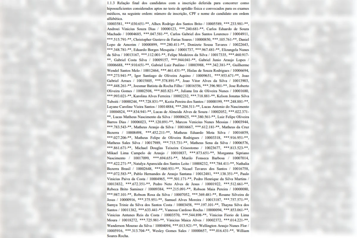 PMDF divulga resultado do TAF e convocação para etapa médica; confira - imagem 8 PMDF divulga resultado do TAF e convocação para etapa médica; confira - imagem 8