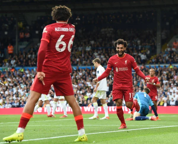 Salah comemora o gol