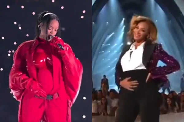 Montagem com fotos de Rihanna e Beyoncé - Metrópoles