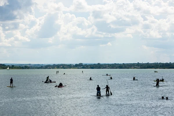 Na Praia promove aulão gratuito de paracanoagem no Lago neste sábado