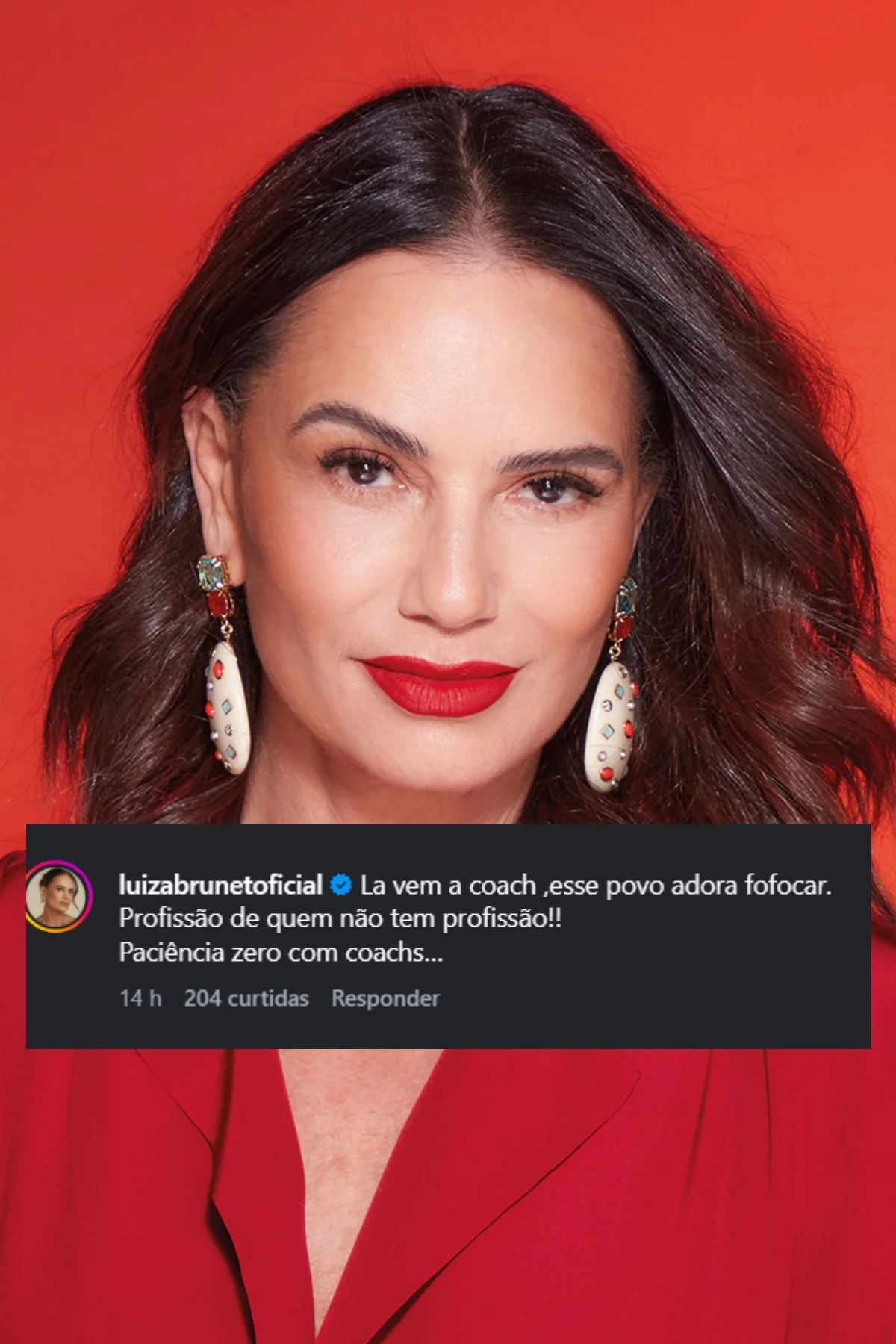 Luiza Brunet defendeu a filha Yasmin após vídeo de Letícia Cazarré. Luiza Brunet defendeu a filha Yasmin após vídeo de Letícia Cazarré.