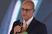 Aroldo Medina foi oficializado como vice de Renan Santos (Missão) em julho deste ano Aroldo Medina foi oficializado como vice de Renan Santos (Missão) em julho deste ano