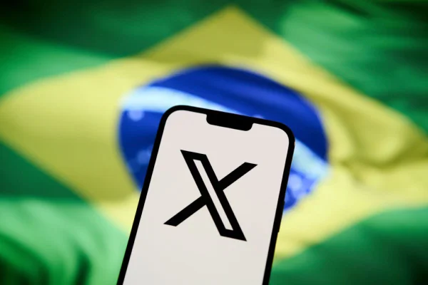 Imagem colorida ilustrativa de X no Brasil - Metrópoles
