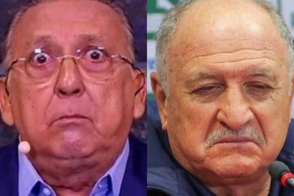 Saiba por que Felipão está “de mal” com Galvão Bueno há oito anos