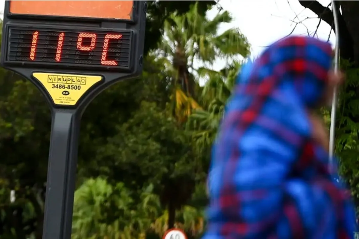 Clima: frente fria avança no país e derruba temperaturas no Centro-Sul