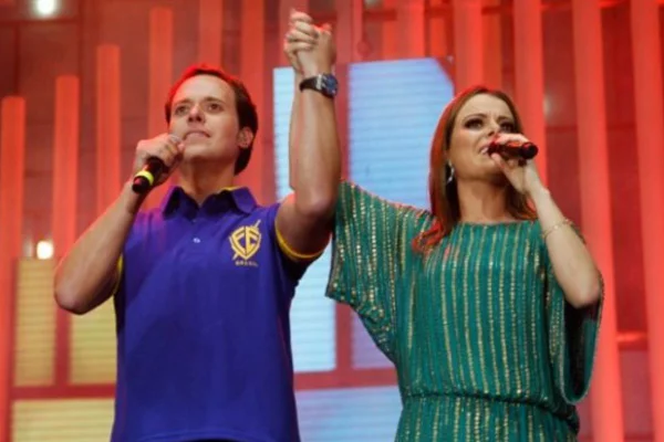 André Valadão com a irmã, Ana Paula Valadão