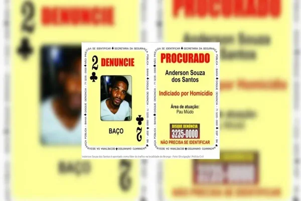 Imgagem colorida de 2 de paus - Metrópoles