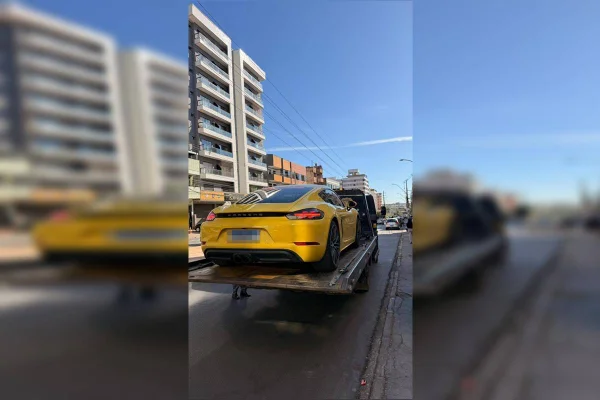 Polícia apreende Porsche de criminosos ligados a fraudes no Detran-DF