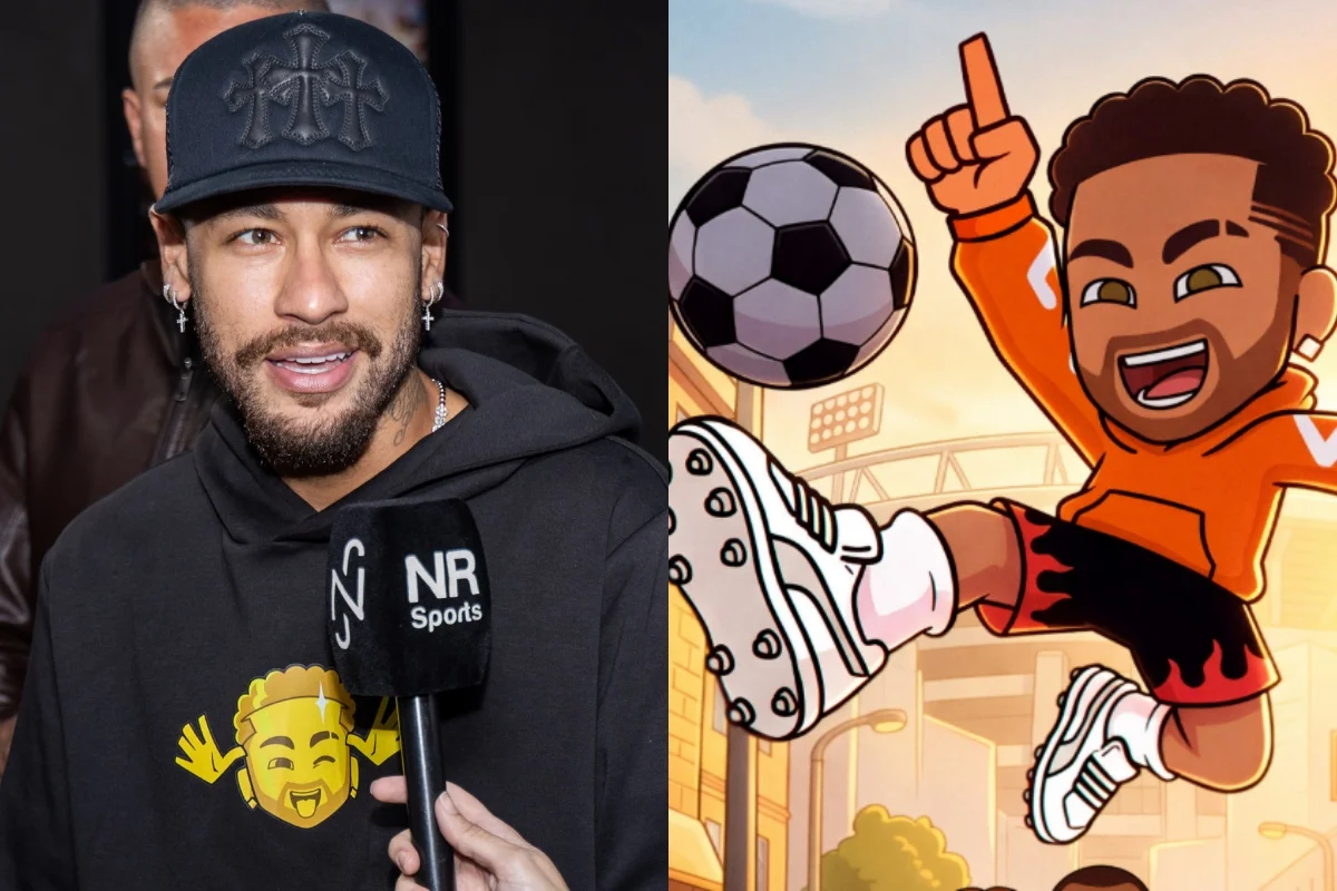 Neymar lança personagem em desenho: “Levar alegria”