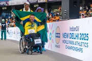 O bicampeão mundial, André Rocha ficou com a prata