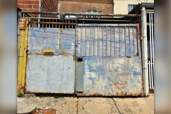 casa da vítima de feminicídio no Riacho Fundo II