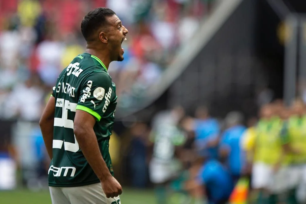 Supercopa: veja imagens do jogo eletrizante entre Palmeiras x Flamengo no Mané Garrincha - imagem 8 Supercopa: veja imagens do jogo eletrizante entre Palmeiras x Flamengo no Mané Garrincha - imagem 8