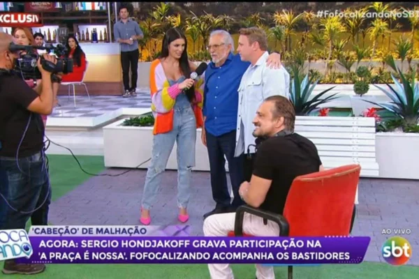 Após internação, Sérgio Hondjakoff fará parte de A Praça É Nossa
