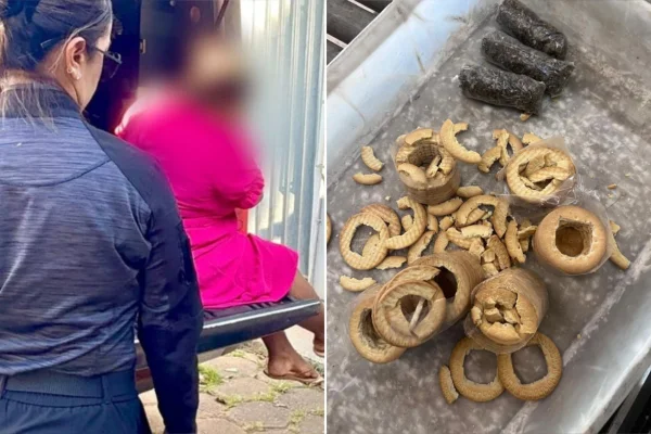 Mulher é flagrada tentando entrar com “bolachonha” em presídio do AC