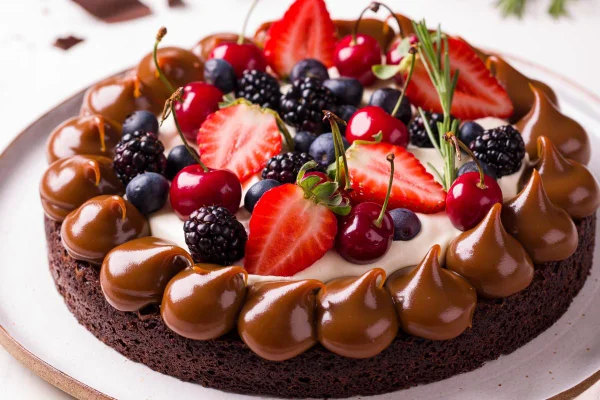 torta de brownie
