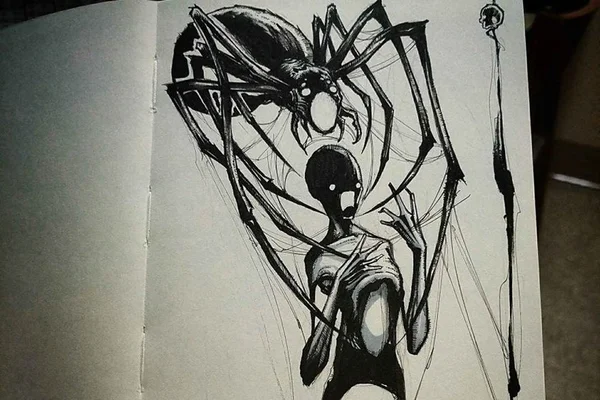Artista cria desenhos de fobias para alertar sobre doenças mentais