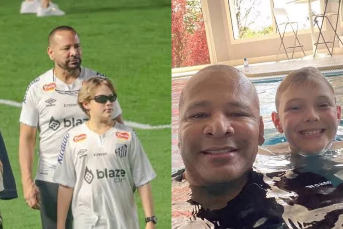 Neymar Pai e Davi Lucca Neymar Pai e Davi Lucca