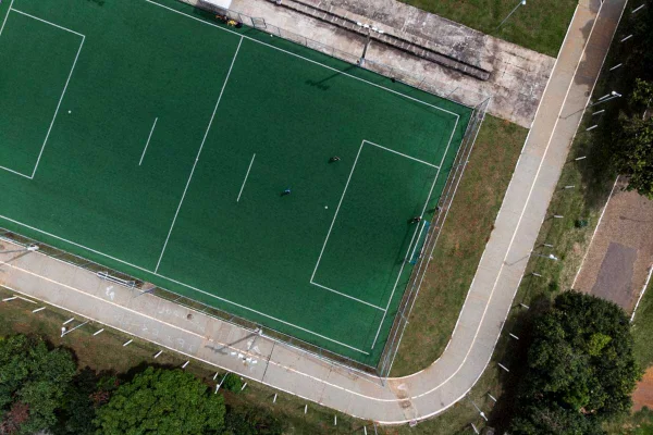 Campo verde de society