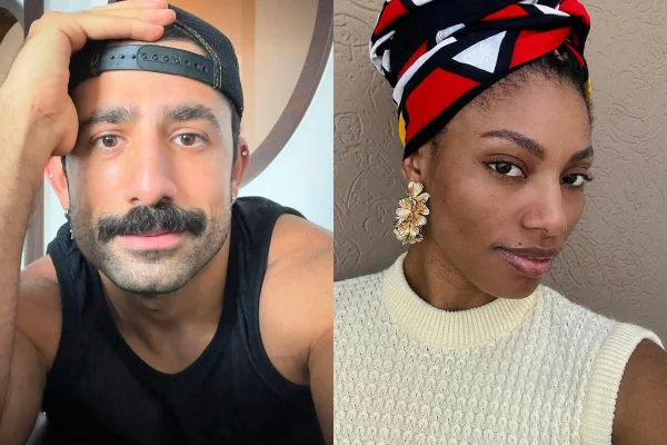 Montagem colorida de Kaysar Dadour e Tina Calamba - METRÓPOLES