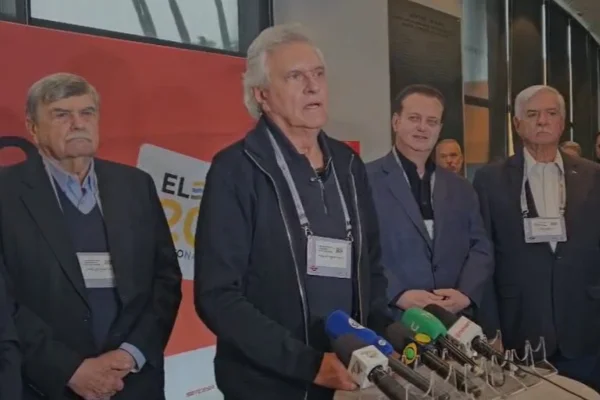Candidato à presidência pelo PSD, Ronaldo Caiado participa de evento em SP - Metrópoles