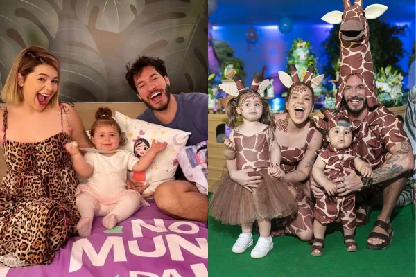 Foto colorida de Viih Tube Eliezer Lua e Ravi - Metrópoles