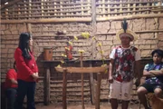 Reunião na aldeia Tekoa Itakupe sobre o abastecimento de água e luz na Terra Indígena Jaraguá, em São Paulo Reunião na aldeia Tekoa Itakupe sobre o abastecimento de água e luz na Terra Indígena Jaraguá, em São Paulo