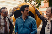 Cena do filme O Agente Secreto, de Kleber Mendonça Filho