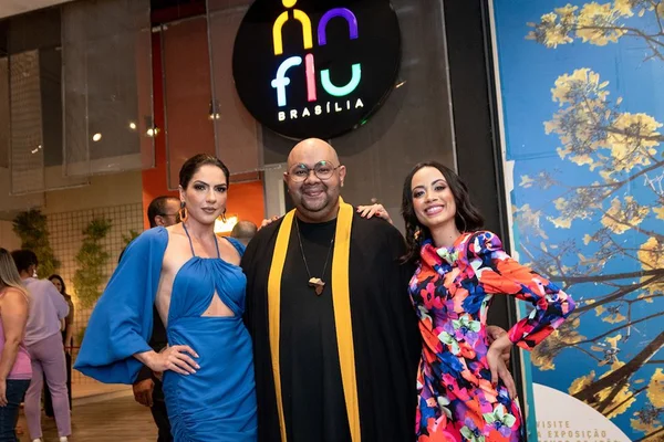 Valéria Lessa e Ray Milhomem lançam agência de influencers em evento