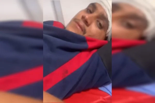 Mulher mostra motorista de van de acidente com 5 mortos no hospital