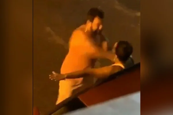Vídeo: mulher é espancada com socos no rosto por homem em Ilhéus, na Bahia