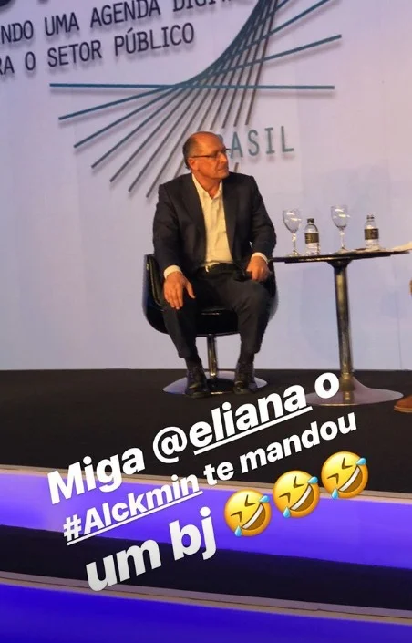 Eliana dá dica para Alckmin não confundi-la com Angélica - imagem 2 Eliana dá dica para Alckmin não confundi-la com Angélica - imagem 2