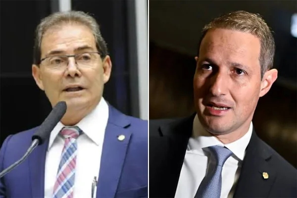 Paulinho da Força e Guilherme Derrite