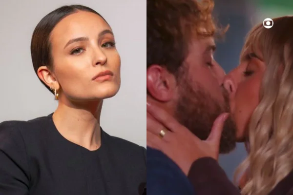Montagem colorida de Larissa Manoela, Andre Luiz Frambach e Ana Castela - Metrópoles