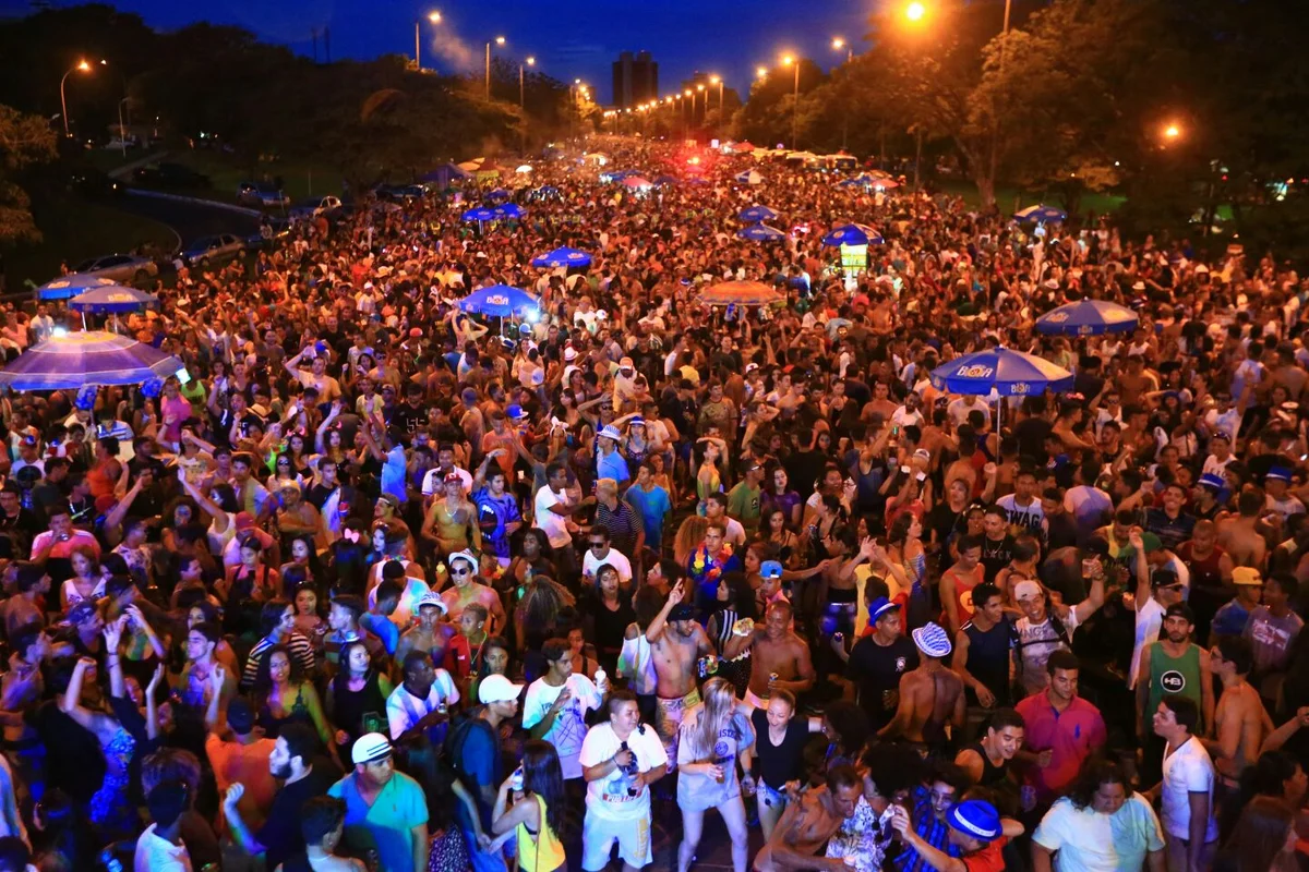 Foliões tomam as ruas de Brasília no segundo dia de carnaval - imagem 14 Foliões tomam as ruas de Brasília no segundo dia de carnaval - imagem 14