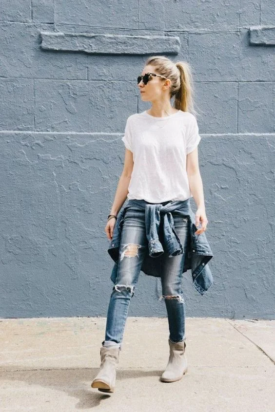 A combinação de jeans e camiseta não precisa ser sem graça - imagem 8 A combinação de jeans e camiseta não precisa ser sem graça - imagem 8