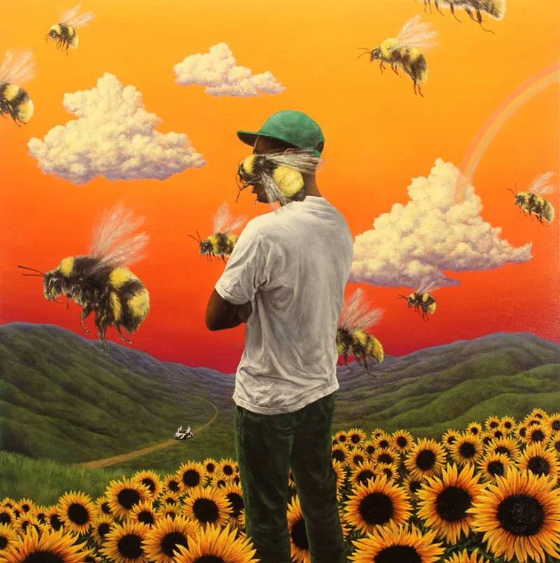 <b>"Flower Boy"</b>, de Tyler, the Creator. Mais próximo do amigo Frank Ocean do que qualquer outro trabalho do rapper. Um disco curto, direto, menos raivoso e mais introspectivo do que de costume. Ainda assim, com sua reserva de petardos certeiros, como "Who Dat Boy" e "911/Mr. Lonely". <a href="https://open.spotify.com/album/2nkto6YNI4rUYTLqEwWJ3o" target="_blank">Ouça</a> <b>"Flower Boy"</b>, de Tyler, the Creator. Mais próximo do amigo Frank Ocean do que qualquer outro trabalho do rapper. Um disco curto, direto, menos raivoso e mais introspectivo do que de costume. Ainda assim, com sua reserva de petardos certeiros, como "Who Dat Boy" e "911/Mr. Lonely". <a href="https://open.spotify.com/album/2nkto6YNI4rUYTLqEwWJ3o" target="_blank">Ouça</a>