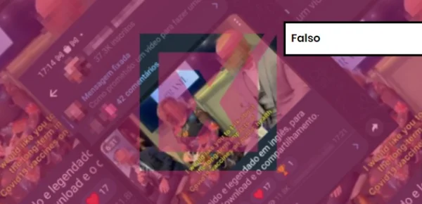 Captura de tela de post falso sobre estudo que associaria a vacina da Pfizer a diversas doenças