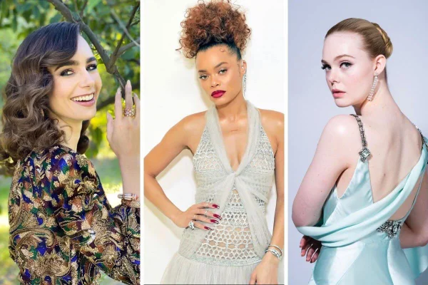 Lily Collins, Andra Day e Elle Fanning
