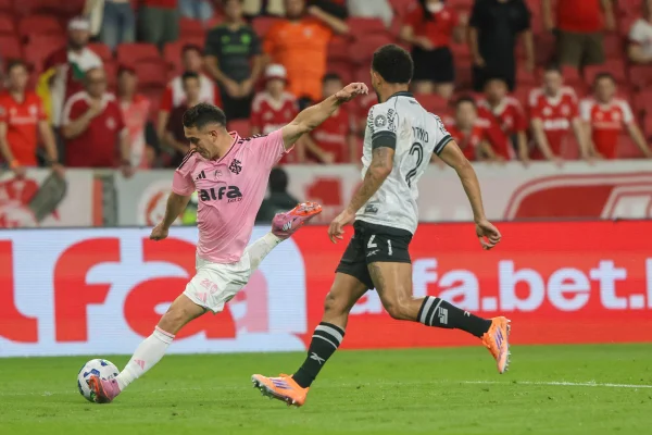 partida entre Internacional e Botafogo