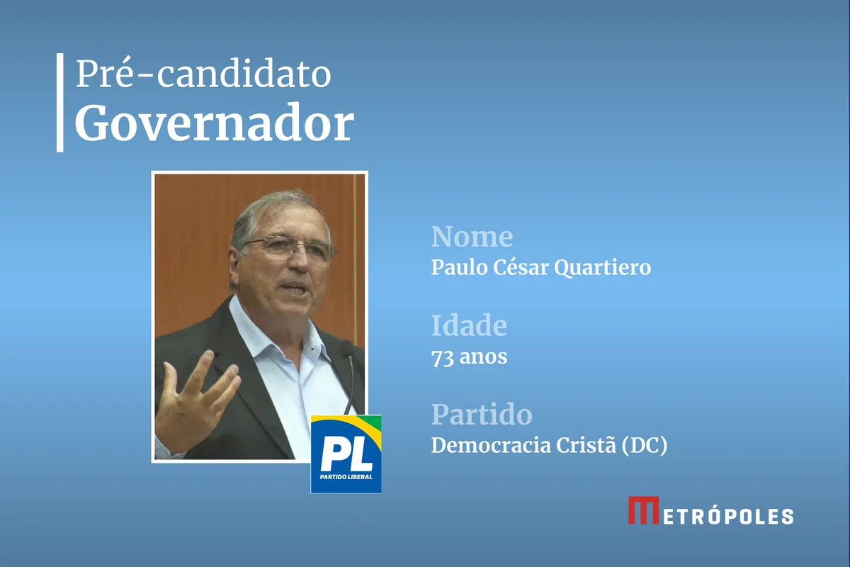 Paulo César Quartiero é pré-candidato ao governo de Roraima para as eleições definitivas de outubro Paulo César Quartiero é pré-candidato ao governo de Roraima para as eleições definitivas de outubro
