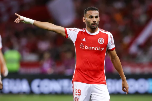 Imagem colorida de thiago Maia, do Internacional- Metrópoles