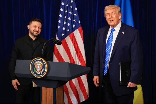 Trump encontra Zelensky em Davos e discute fim da guerra na Ucrânia