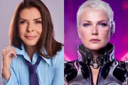 Mara Maravilha e Xuxa. Mara Maravilha e Xuxa.